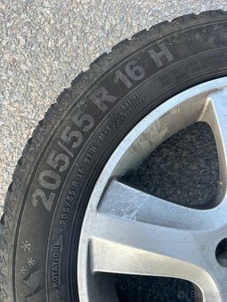 prodám alu kola octavia 1 5x100 r16 - 4