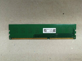 Predám 4GB DDR3 PC RAM moduly - Kingston/Patriot/... - 4