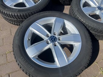 ALU sada VW Passat B8 215/55 R17 Nový stav - 4