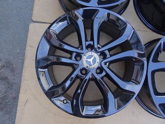 Alu disky Mercedes 17", 5x112, ET 48,5 , šířka 7J - 4