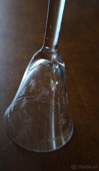 skleničky s broušeným dekorem 1. třetina 20. st. - 4