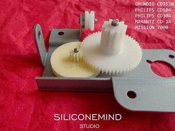 Ozubene kolo GRUNDIG CD7550, PHILIPS CD304 , MARANTZ CD-34 - 4