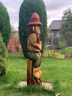 Dřevěná socha - 4