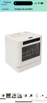 Přenosná myčka nádobí 800w stolní myčka - 4