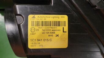 Š. Octavia 3 poface levý halogen 5E1941015C - 4