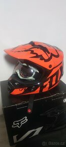 Motocross helma FOX v1 - 4