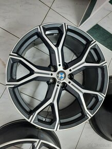 Originál sada 21" BMW G05, X5, X6 style 741M - 4