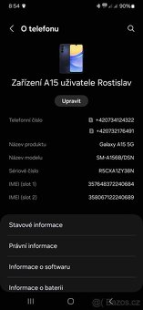 Samsung A15 5G 4gb/128gb - 4
