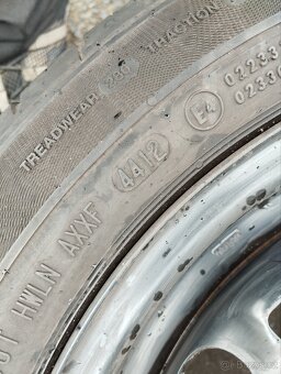 Plechové disky s pneu 195/55 R15 - 4