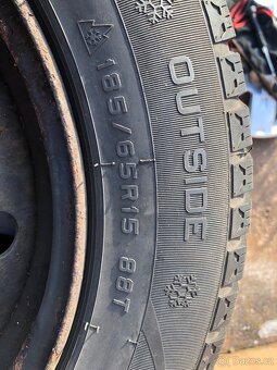 Plechové disky 4x100 15” Renault, Dacia - 4
