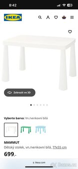 Ikea mammut stul a zidle - 4