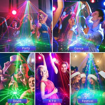 21 Eyes DMX Disco Party Light LED DJ stroboskop s d.o - 4