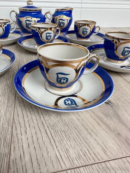 Kávová porcelánová sada - 4