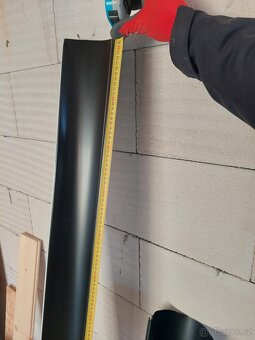 Okapový žlab Zambelli 333 mm černý - 2,94m - 4