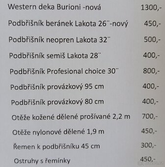 Western podbrišník, deka - 4