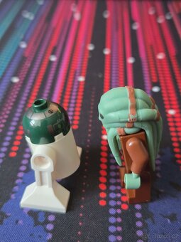 Lego Star Wars Minifugurky Kit Fisto sw0163 + R4-P44 sw0267 - 4