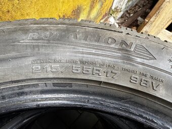 Zimní pneumatiky Dunlop 215/55/17 - 4