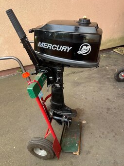 Lodni motor Mercury 5hp 2t, kratka noha - 4