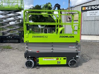 Ekologická nůžková plošina Zoomlion ZS0808AC - Li - 4