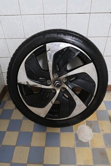 4 ks originálních hliníkových disků Citroen Eole R18 C4 - 4