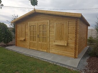 Zahradní domek 5x4 metry, síla 40mm - 4