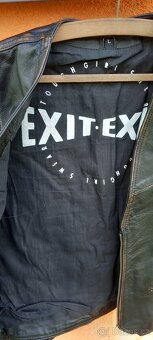 Kožená bunda a vesta vel. L - 4