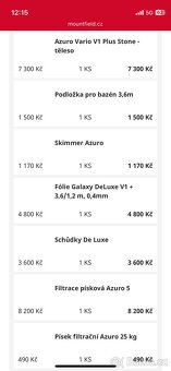 Bazén Azuro Vario V1 Plus Stone + příslušenství - 4