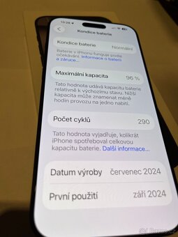 Iphone 16 Pro max 256GB cerny - 4