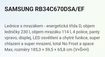 Lednička SAMSUNG - 4