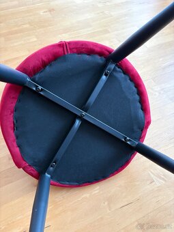 Židle sametové - 4