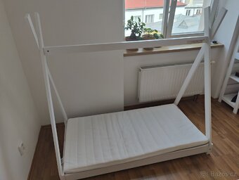 Dětská postýlka 140x70, s matrací - 4