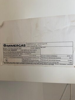 Kondenzační plynový kotel IMMERGAS VICTRIX EXA 28 1 ErP - 4