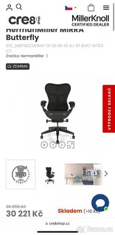 kancelářská židle Herman Miller Mirra 2 - Butterfly - 4