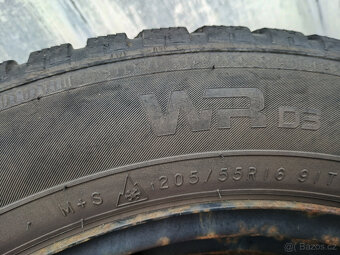 Sada celoročních pneu 205/55 R16 s disky rozteč 5x108 FORD - 4