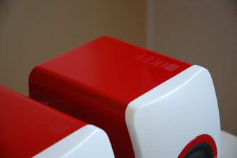 KEF LS50 Speakers Limited Edition Racing Red Speakers - 4