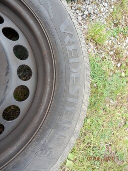 4xObutá zimní sada kol na OPEL CORSA D 185/65 R15 - 4