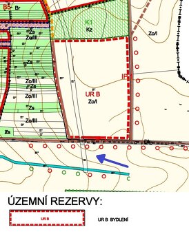 Pole s možným potenciálem výstavby – 713 m2 – kú Přibice - 4