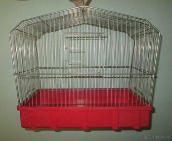 Nádherná zánovní nerezová klec - 4