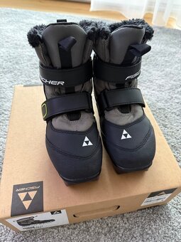 Boty na běžky FISCHER snowstar JR black eu33 - 4
