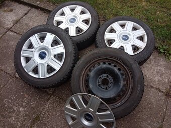 Zimní kola 16ky 5x108 pneu 95% FORD VOLVO RENAULT - dobírka - 4