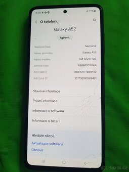Samsung A52 128gb plně funkční Prasklý - 4