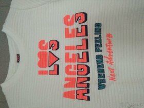 Dětská dívčí mikina vel. 128 bílá - 4