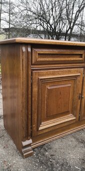 Masivní dubová komoda s šuplíky - 4