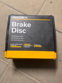 RIDEX 82B0544 Brzdový kotouč, přední Renault Master - 4
