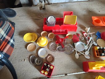 Kramek + kuchynka pro panenky Retro - 4