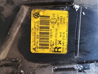 Přední světla VW T5 - 4