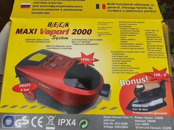 Vysavač Vapori + parní žehlička - 4