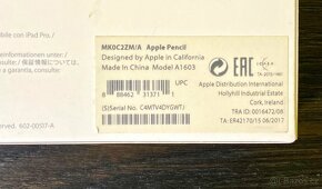 Nový Apple Pencil A1603 - 1.generace (MK0C2ZM/A) - 4