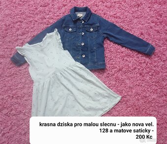 Letni obleceni pro holcicku 122/128 - 4