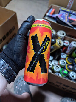 Plechovky od Energy Drinků mix 1 - 4